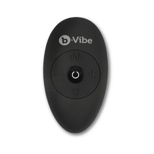 b-Vibe Rimming XL Rotating and Vibrating Remote Control Plug Black