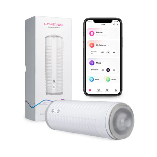 Click to expand Lovense Max 2 Bluetooth App-Controlled Vibrating and Suction Masturbator (Neutral Sleeve)