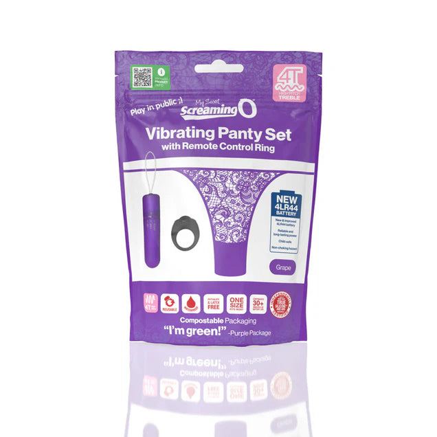 Screaming O My Secret Screaming O 4T Panty Vibe Grape