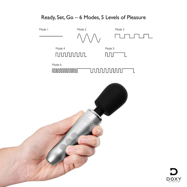 Doxy Go Travel-Sized Wand Massager