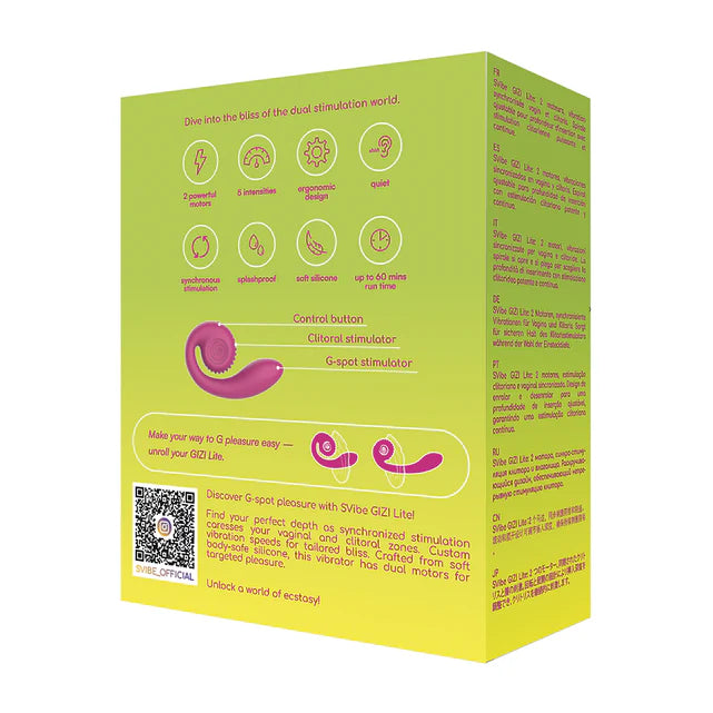 Snail Vibe SVibe Gizi Lite Vibrator Sweet Dragonfruit